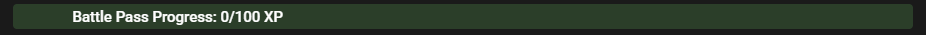 Battle Pass Progress