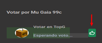 Confirmación de voto